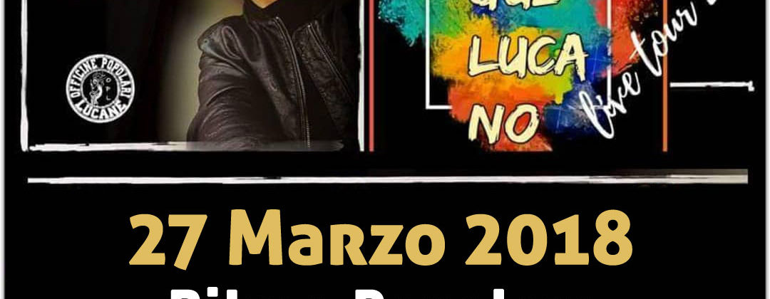 Sangue Lucano - Live Tour 2018 Pietro Cirillo 27-mar-2018